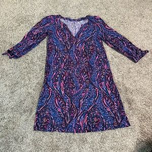 Lilly Pulitzer 3/4 Sleeve Dress